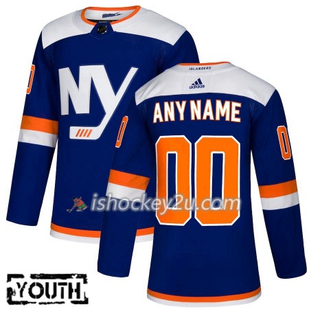 Børn NHL New York Islanders Trøje Custom Adidas 2018-19 Alternate Authentic